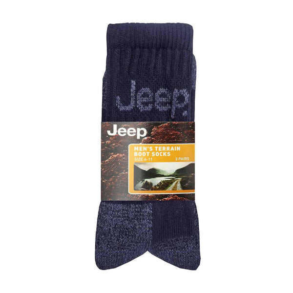 Mens Luxury Cushioned Cotton Hiking Socks (Multipack Options)