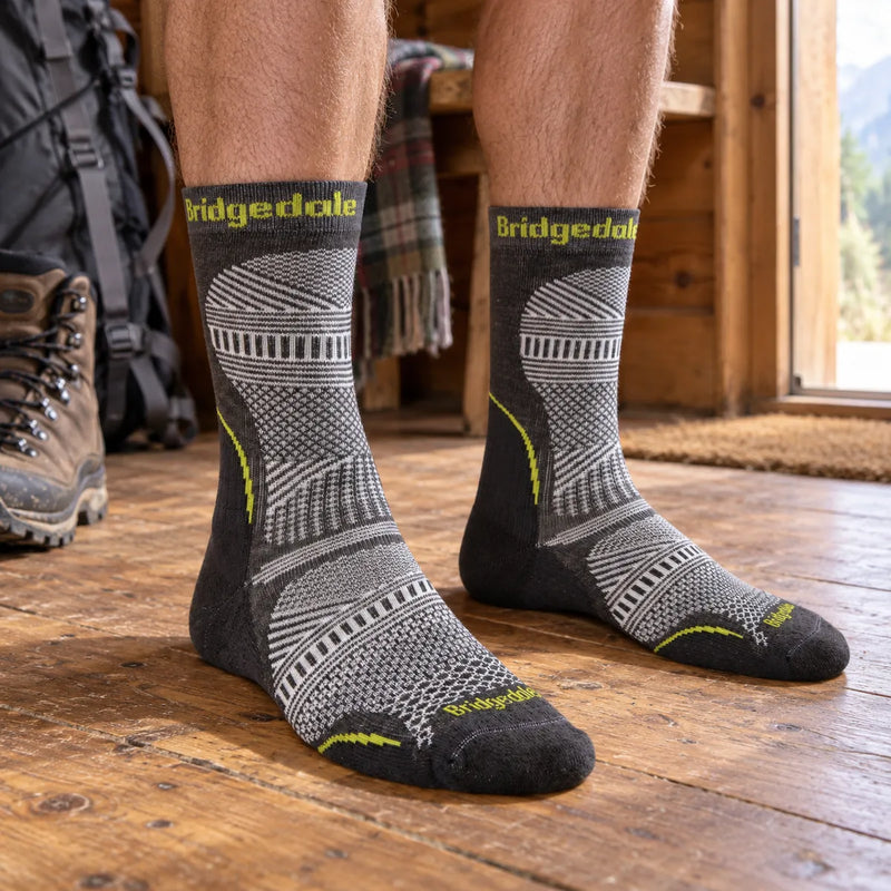 1 Pack Mens Hiking Ultralight T2 Coolmax Original Boot Socks — product photograph