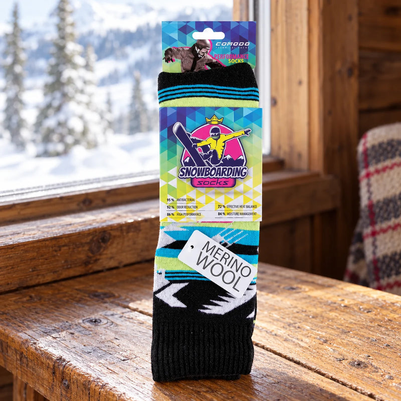 1 Pack Unisex Sport Technical Snowboard Socks — product photograph