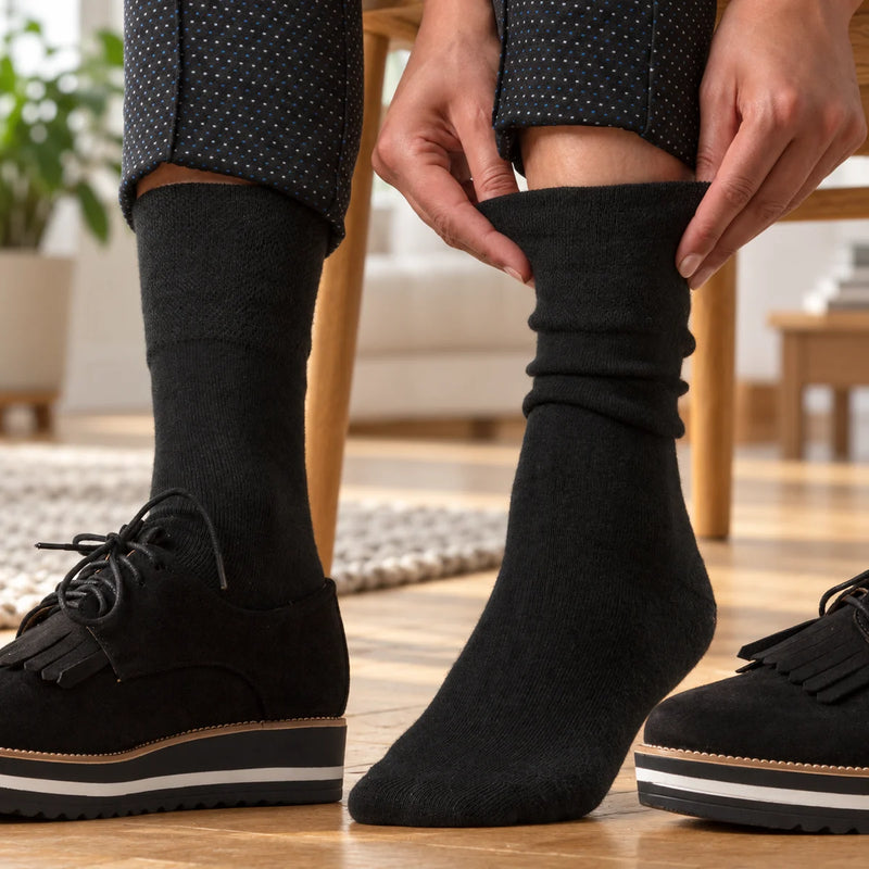 3 Pack Ladies and Mens Non Elastic Sport Socks — product photograph
