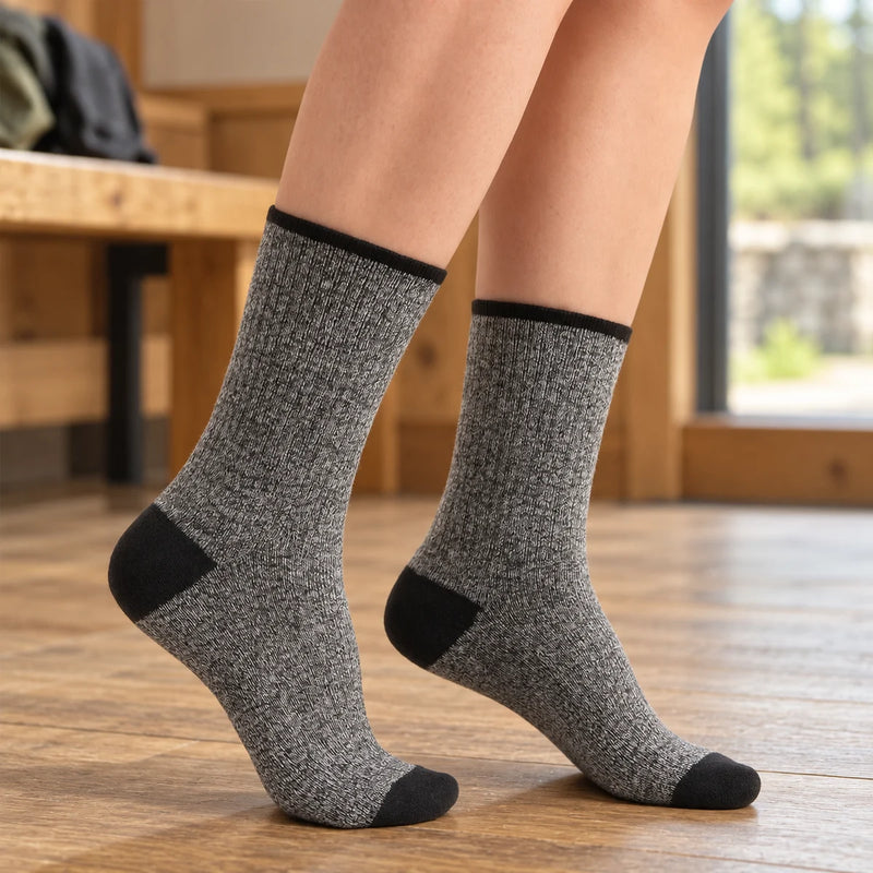 3 Pairs Ladies Water Repellent Midweight Outdoor Socks for Hiking & Walking — product photograph