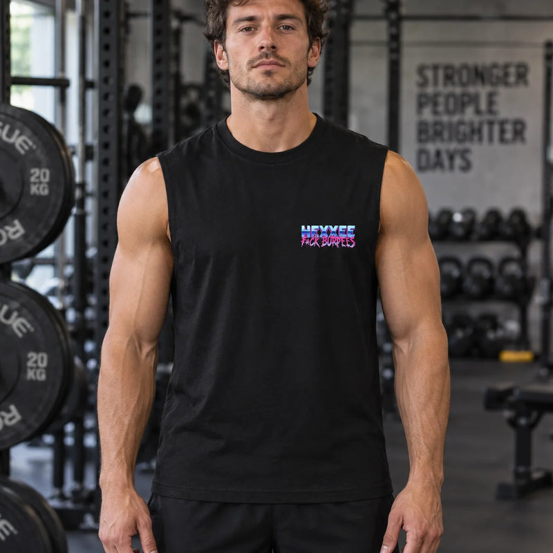 F Burpees - Muscle Tee (Vest) — product photograph
