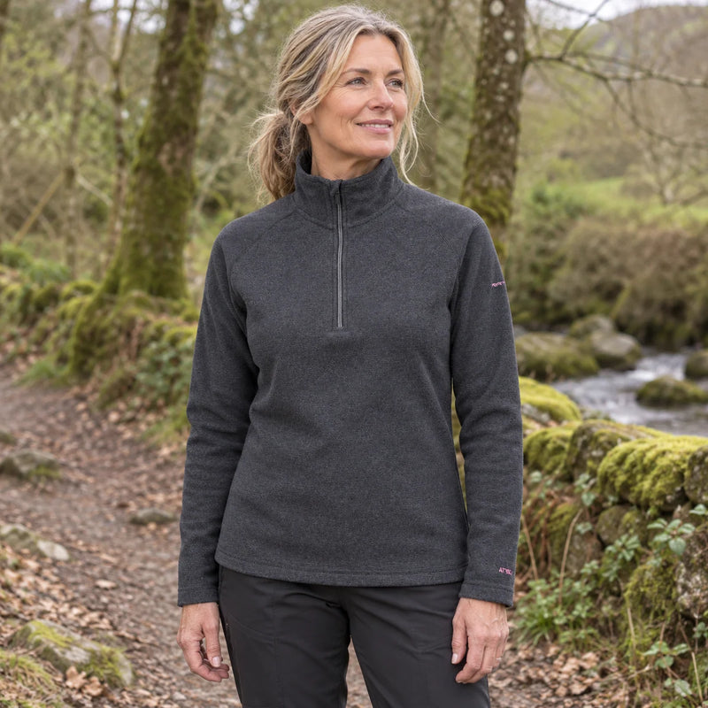 Ladies Trespass Meadows Winter Warm Casual Fleece Pullover — product photograph