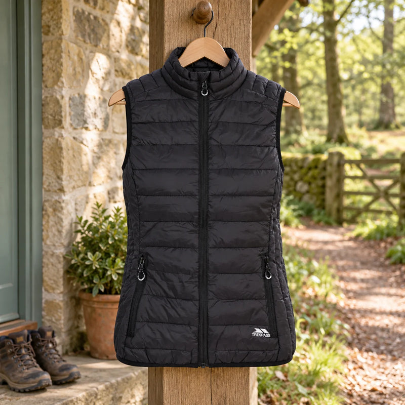 Ladies Trespass Teeley Padded Gilet — product photograph