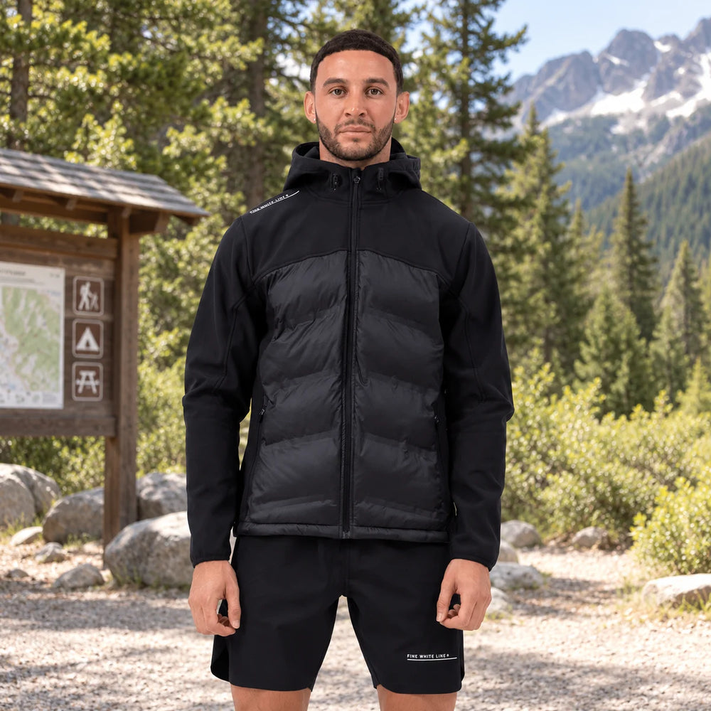 Men's Black Satellite Jacket — product photograph