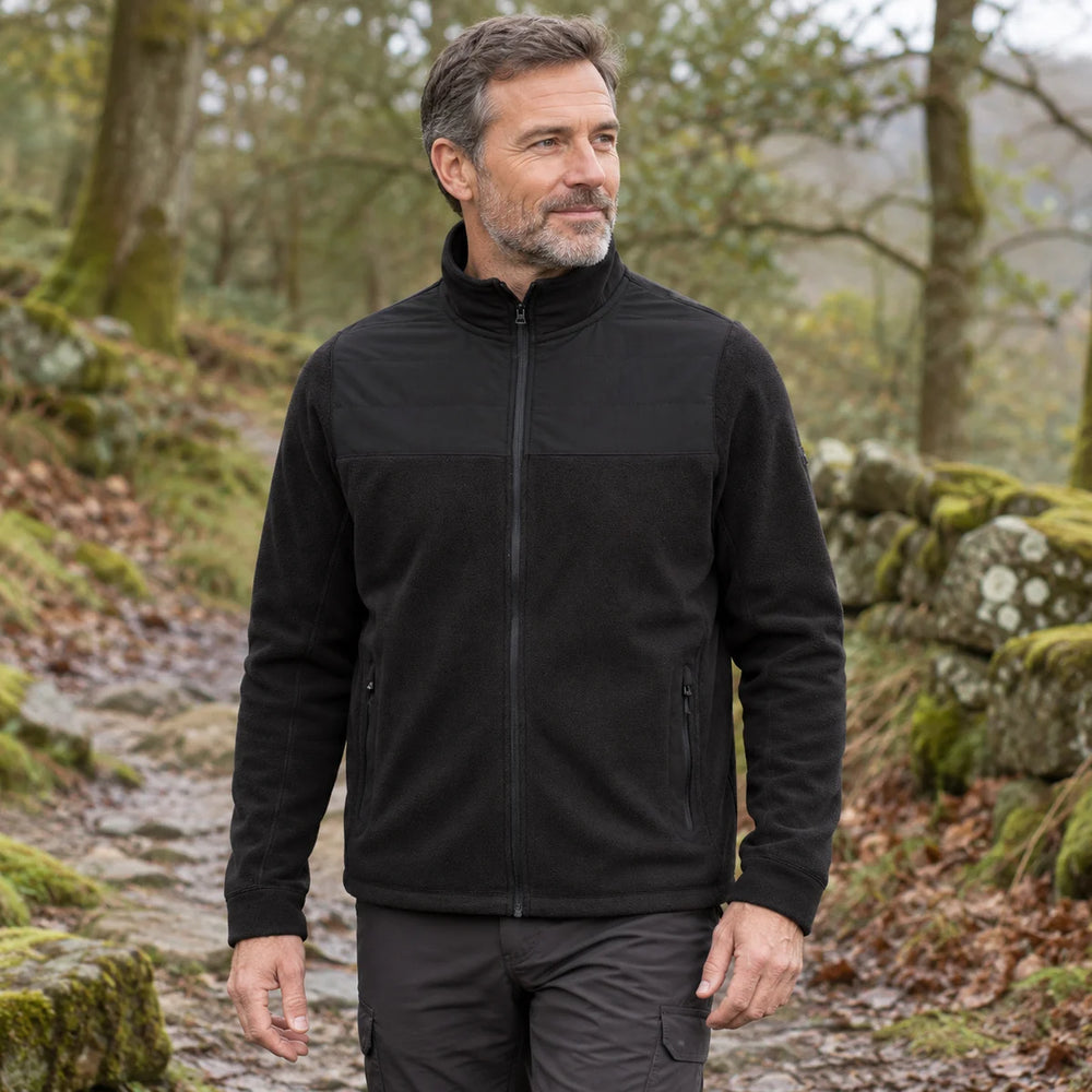 Mens Cowesby AT200 Casual Fleece Jacket — product photograph