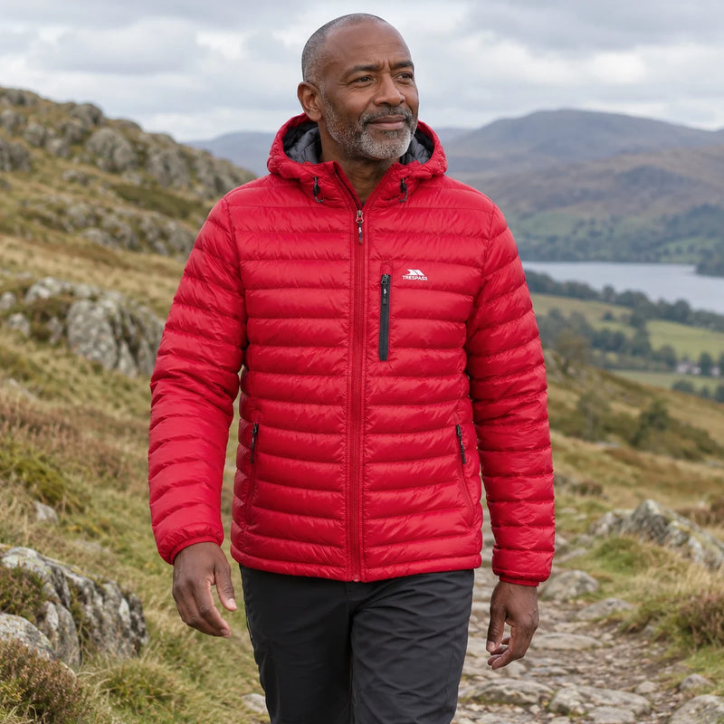 Mens Digby Lightweight Packaway Down Jacket — product photograph