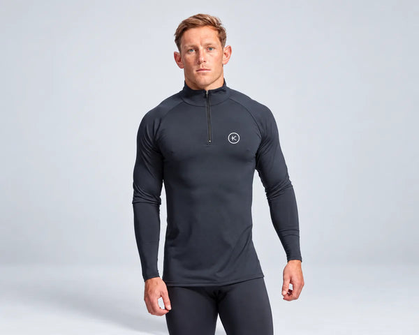 KYMIRA Men’s Long-Sleeve Quarter-Zip Top