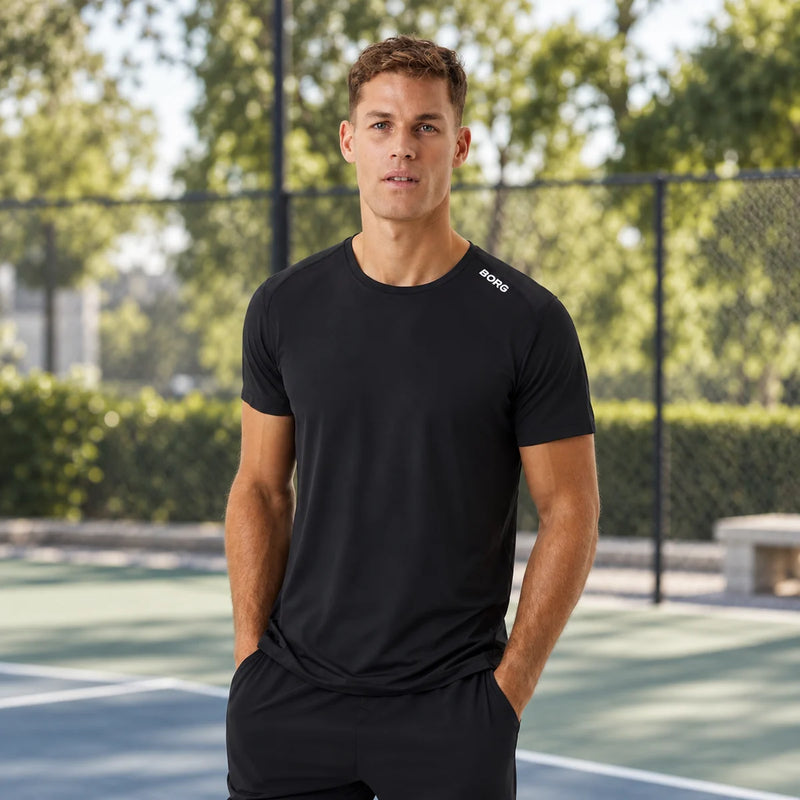 Mens Lightweight Athletic Performance Sport Moisture-wicking T-shirt — product photograph