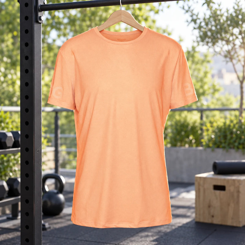 Mens Lightweight Breathable Sportswear T-Shirt for All Sports — product photograph