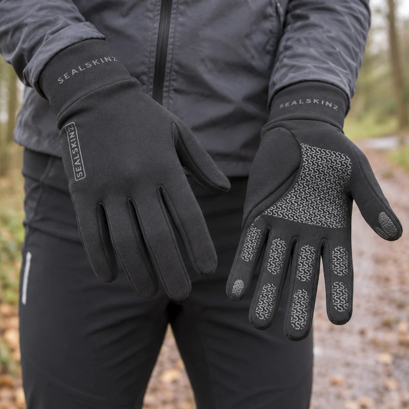 Mens Water Repellent Nano Fleece Gloves — product photograph