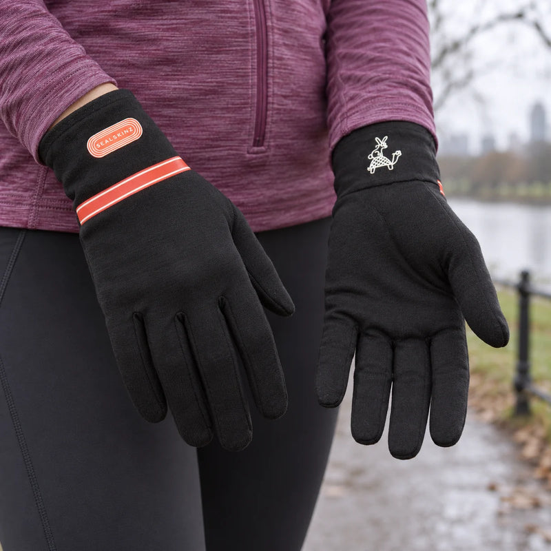 Solo Merino Running Sport Gloves for Men and Women — product photograph