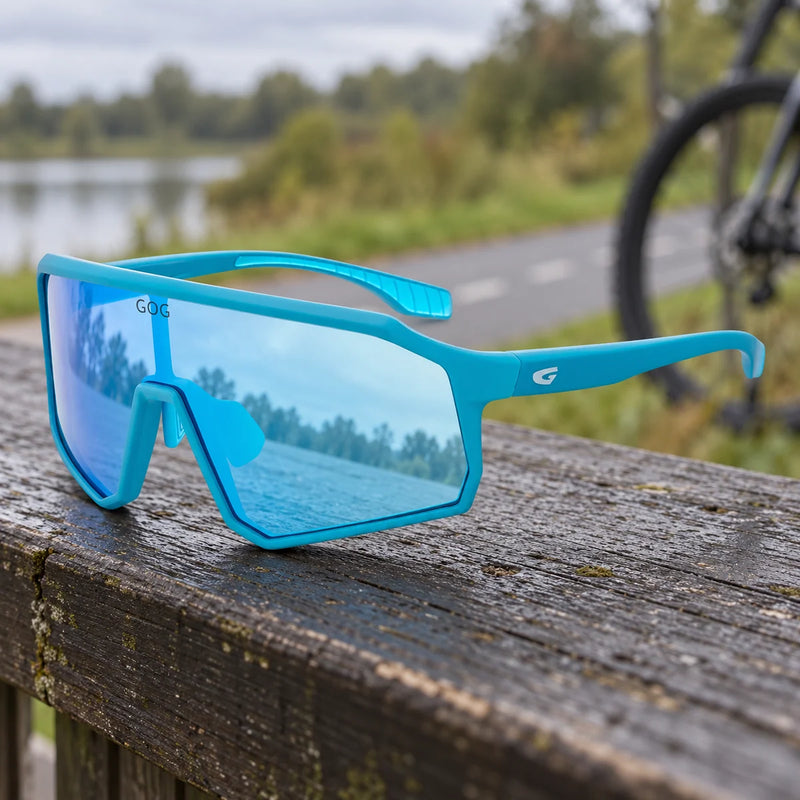 Unisex Bike & Run Sunglasses with UV400 Protection and Adjustable Fit — product photograph