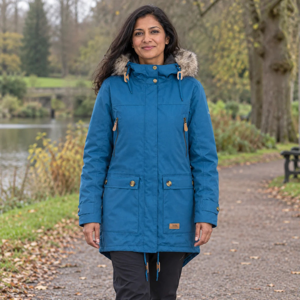 Womens Clea Waterproof Fish Tail Padded Jacket — product photograph