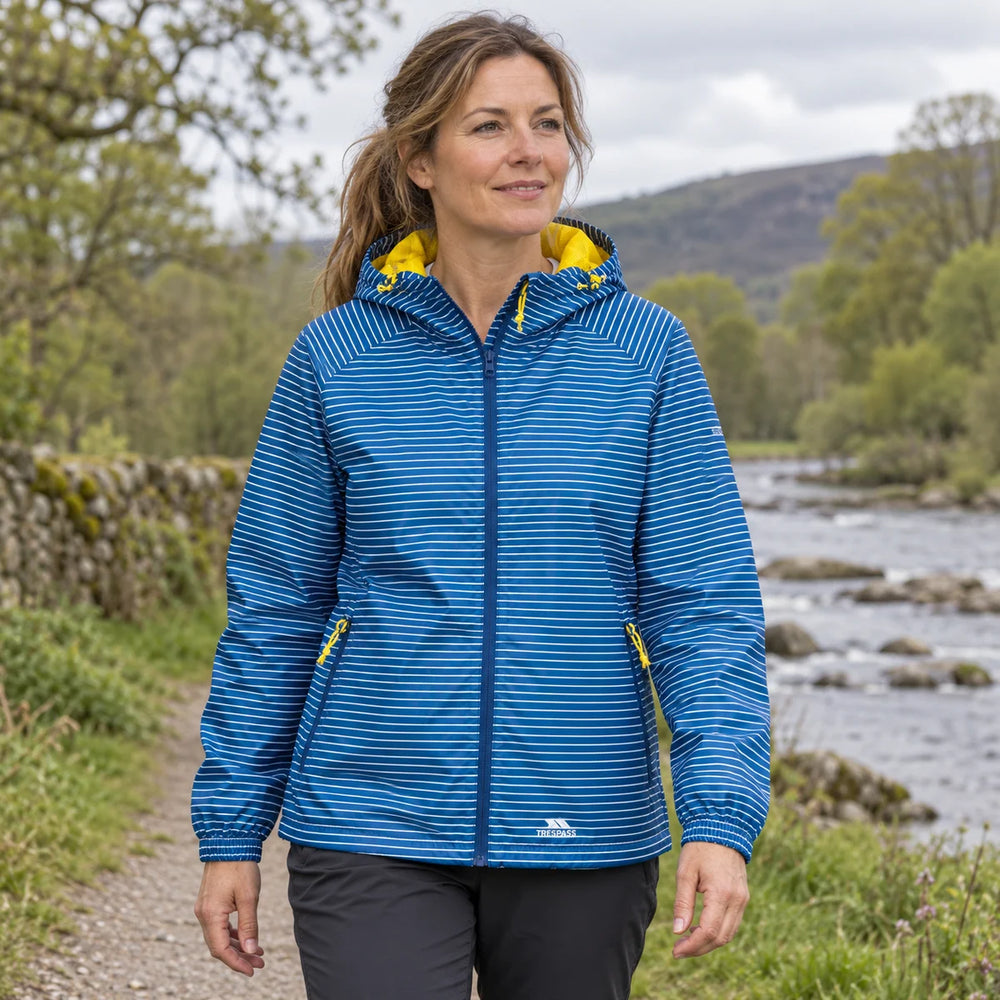 Womens Indulge Packaway Waterproof Jacket — product photograph