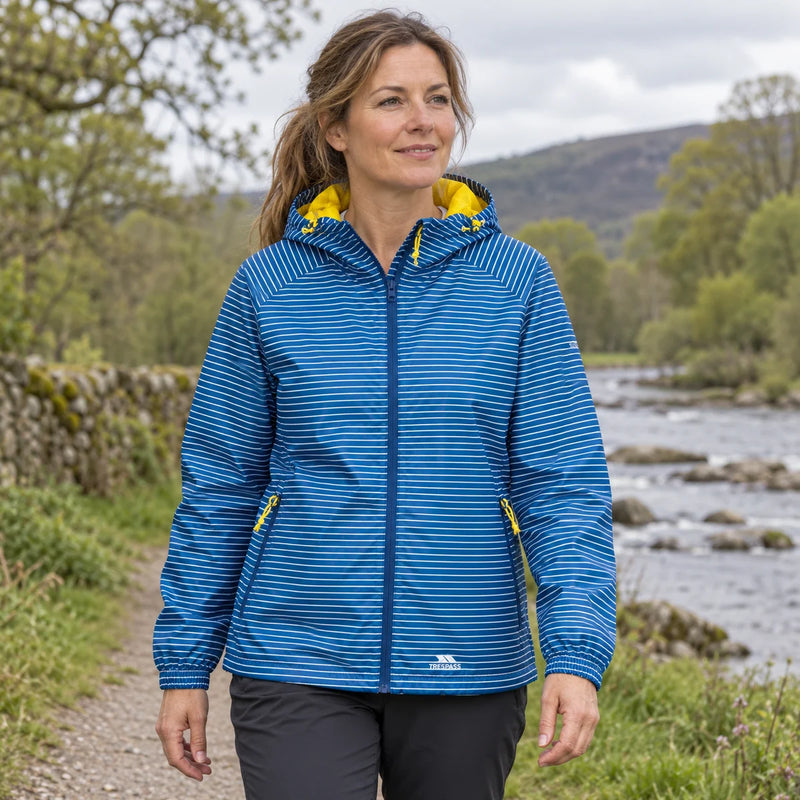 Womens Indulge Packaway Waterproof Jacket — product photograph