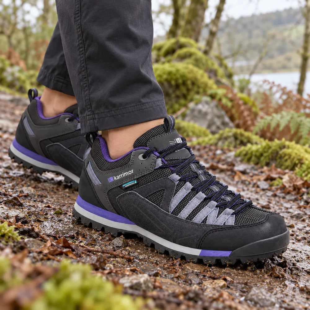 Womens K952 Weathertite Spike Low Rise Waterproof Trekking Shoes — product photograph