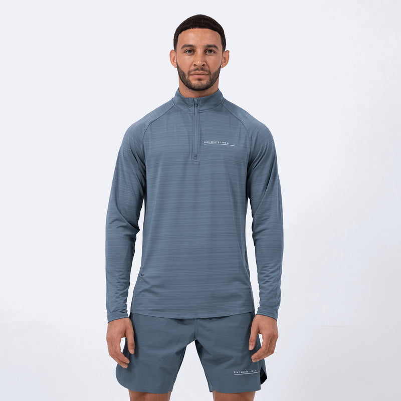 Men's Comet Blue 1/4 Zip Jacket