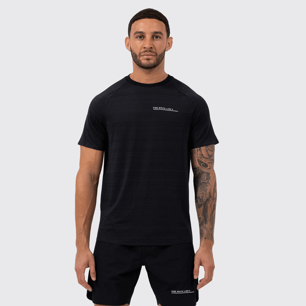 Mens Cosmos Black T-Shirt